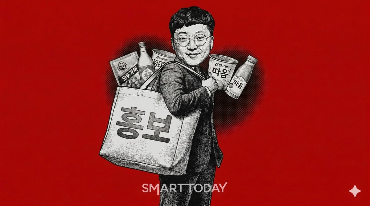 '이젠 전국구 홍보' 김선태 유튜브에 기업들 줄섰다...제니 백종원 이어... - 뉴스 썸네일 이미지