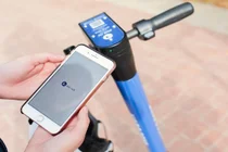 더블린에서 전기 스쿠터를 위한 미세수준 GPS기술 시험