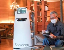 AI+ Self-driving Robots To Serve at a Hotel