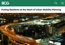 [스투/리포트] 스마트시티 모빌리티 계획 핵심성공요소는 ‘주민 중심’_BCG 보고서