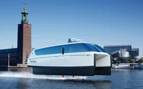 스웨덴 스톡홀름, 세계에서 가장 빠른 전기 페리 운항한다