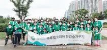 '몽마르뜨공원' 이어 한강살리기 5년째..부루벨코리아 '미담' 눈길