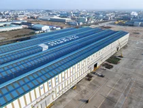 현대중공업 군산조선소, 첫 블록 출항