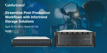 인포트렌드, 美 NAB 2023 참가..U.2 올플래시 및 고가용성 스토리지 솔루션 공개
