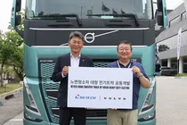 볼보트럭코리아, 리텍과 대형 전기트럭 노면 청소차 개발 협약