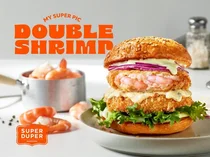 bhc 슈퍼두퍼, ‘더블 쉬림프 버거’·‘슈퍼샐러드’ 출시..라인업 확장