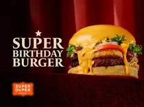 bhc그룹 슈퍼두퍼, 론칭 1주년 24cm 슈퍼 사이즈 버거 출시