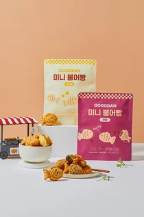 고고단, 단백질 넣은 영양 간식 ‘미니 붕어빵’ 2종 출시 