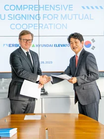 현대엘리베이터, 폴란드 3위 건설사와 우크라 재건 협력 MOU 체결