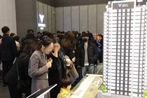 大寒 추위에도 3일간 1만 6000명 몰렸다...서광교 한라비발디 레이크포레