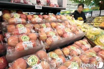 설만이라도..못난이 대신 정상 사과 먹는다