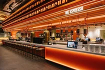 800평 초대형 인크커피점 '눈길'..14m 커피bar