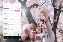 SKT 에이닷, 벚꽃 명소 37곳 혼잡도 정보 제공