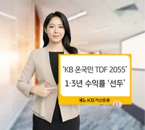 KB자산운용, ‘KB온국민TDF 2055’ 1·3년 수익률 ‘선두’ 
