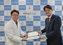 한미사이언스 ‘온라인팜’, 이주민 건강 위해 JVM 자동조제기 기부