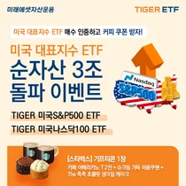 미래에셋, 미국 투자 ETF 2종 순자산 각 3조원 돌파