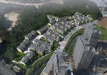 현대건설, 블록형 단독주택 힐스테이트 삼성더카운티 분양