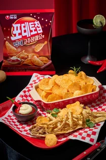 농심, 포테토칩 먹태고추장마요맛 출시