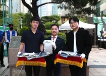 신한투자증권, 사옥 이전 기념 타임캡슐 개봉