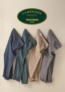 캠브리지멤버스, 캐주얼 바지에 정장 제작 노하우 적용