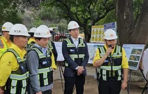 대통령 특사 원희룡 전 장관, 동부건설 엘사바도르 현장 방문