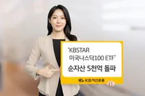 'KB운용 미국나스닥100 ETF' 순자산 5천억 돌파