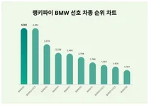 BMW 인기 순위, 랭키파이 본격 분석