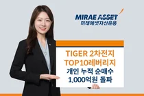 ‘TIGER 2차전지 레버리지 ETF’ 개인 순매수 천억 돌파