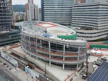 경기도서관 '비정형 외관' 눈길...나선형 구조로 옥상까지 보행 연결