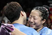 '삐약이가 해냈다'…신유빈·임종훈, 12년 만에 탁구 메달