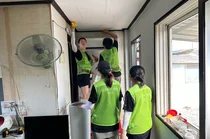 현대엔지니어링, 대학생 봉사단과 당진시 노후주택 26가구 집수리