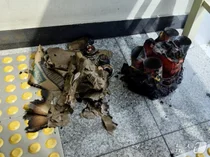 광주 치과병원에 사제폭탄 투척한 용의자 검거