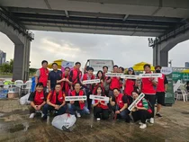 LG유플러스, 한강 줍깅 ·폐배터리 수거활동 전개 