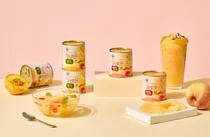 당 30% 저감한 '오뚜기 가벼운 황도·백도' 출시