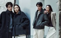 톱모델 부부 김원중·곽지영, 시크 & 스타일리시 겨울 화보 공개