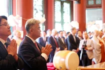 정원주 대우건설 회장, 조계종 중앙신도회장 취임