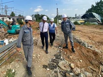 이주용 사장, 광명 구름산부지 조성공사 현장 점검