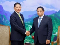 조현준 효성 회장, 팜민찐 베트남 총리 만나 협력방안 논의