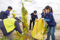 HS효성첨단소재, 세계자연유산 지역 유부도서 생물다양성 보전 활동 펼쳐