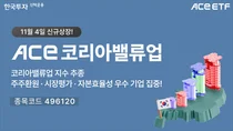 한투운용, ACE 코리아밸류업 ETF 신규 상장