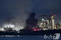 '새벽 포항 하늘 펑펑' 포스코, 파이넥스 3공장 폭발 화재