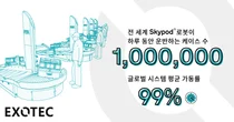 엑소텍 창고 자동화 로봇, 하루 100만회 토트 운반 성공