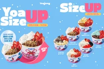 '딸기에 진심' 요아정, 딸기 신메뉴 6종 사이즈 업 혜택 제공