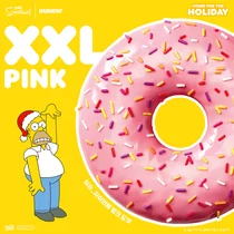 SPC 던킨, ‘심슨 자이언트 핑크 도넛’ 한정 출시
