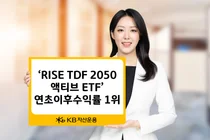 KB자산운용, ‘RISE TDF액티브 ETF’ 올해 수익률 15.7%...'1위'