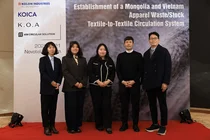 코오롱FnC, 몽골 현지 기업과 폐의류 재생사업 위한 업무협약 체결