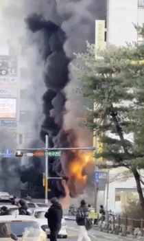 분당 복합상가 화재의 기적? 자칫 대형참사→인명피해 제로