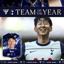 손흥민, 축구 선수 인기 투표 2관왕