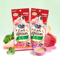 엘지유니참, 스푼형 고양이 간식 ‘냥스푼 헤어볼 케어’ 출시