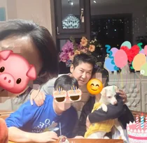 댕댕이가 전한 신동엽의 54살 생일파티..
